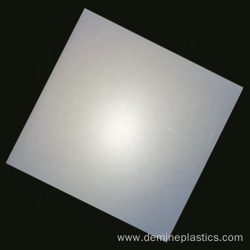 Translucent frosted office baffle polycarboante solid board